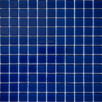Стеклянная мозаика Blue squares
