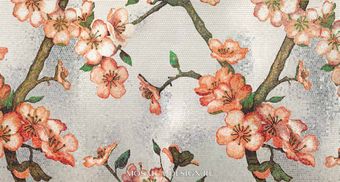 Bisazza панно из мозаики Decorations Flora ACVT153