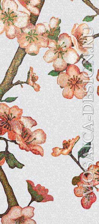 Bisazza панно из мозаики Decorations Flora ACVT159