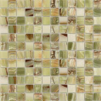 Каменная мозаика Onice Jade Verde 23x23