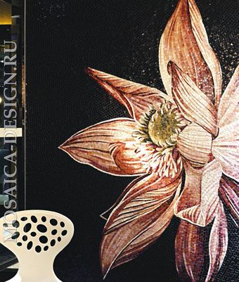 Vitrexmosaici панно цветы из мозаики Artistico ACVT075