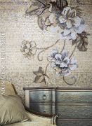 Sicis панно цветы из мозаики Ikebana  ACVT104