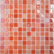 Стеклянная мозаика Lux № 402 (на сетке)