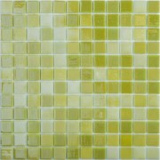 Стеклянная мозаика Lux № 401 (на сетке)