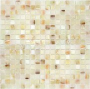 Плитка мозаика для кухни на фартук Onice Jade Bianco 15x15