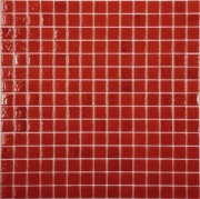 Стеклянная мозаика AA21 красный (сетка)