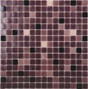 Стеклянная мозаика COV05-1 сереневый(сетка)