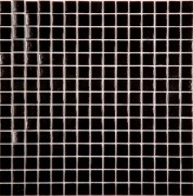 Стеклянная мозаика GK01 черный (сетка)