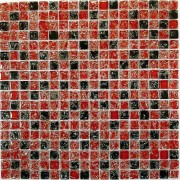 Стеклянная мозаика Strike Red (под заказ)