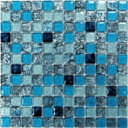 Стеклянная мозаика Satin Blue